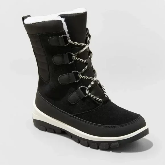 all in motion | Shoes | New Camila Winter Snow Black Boots  display picture 2